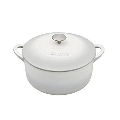 Picture of Denby Natural Canvas Cast Iron Medium, 5.2L Round Casserole