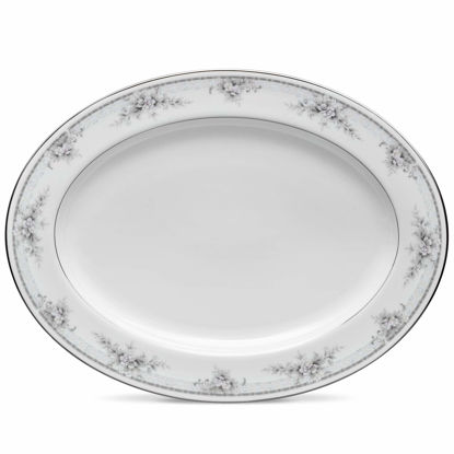 Picture of Noritake Sweet Leilani Oval Platter, 16-inches