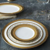 Picture of Noritake Summit Gold 5-Piece Place Dinnerware Setting in White