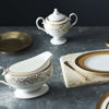 Picture of Noritake Summit Gold 5-Piece Place Dinnerware Setting in White