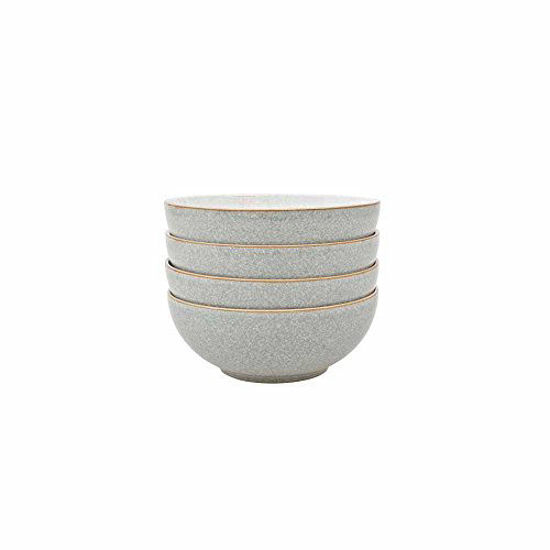 Picture of Denby Elements 4 Piece Cereal Bowl Set, Grey