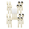 Picture of Mikasa Delano Gold Plated 20-Piece Stainless Steel Flatware Set, Service for 4