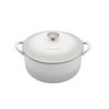 Picture of Denby USA Natural Canvas Cast Iron 4 L Round Casserole, Medium