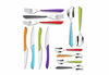 Picture of Amefa Eclat Kaleidoscope 24 Piece Flatware Cutlery Box Set, Bright Multi Colored