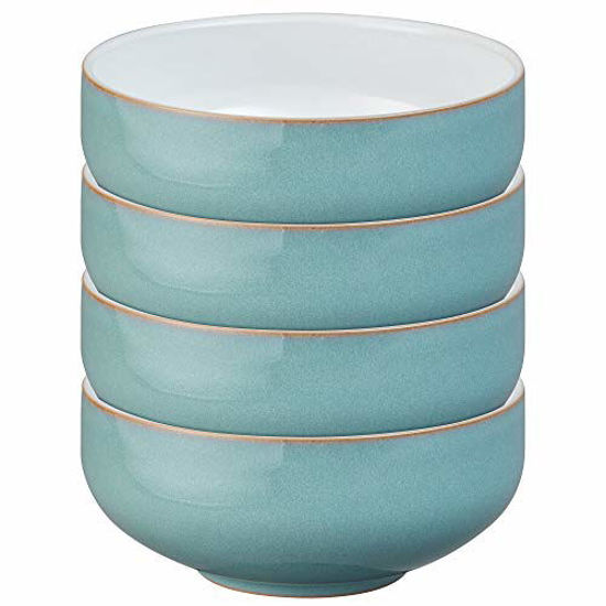 Picture of Denby 123048907 Azure 4 Piece Cereal Bowl Set