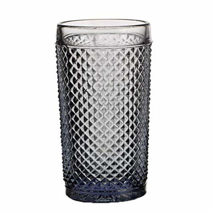 Picture of Vista Alegre Bicos Smoke Beverage/Hiball/Tumbler Glass, Set of 4,