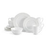 Picture of Mikasa Trellis 16 Piece Dinnerware Set, Service for 4, White