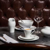 Picture of Vista Alegre Porcelain Utopia Set of 4 Espresso Cups and Saucers