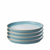 Picture of Denby 123048924 Azure Haze 4 Piece Medium Coupe Plate Set