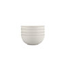 Picture of Denby 375048907 Natural Canvas Cereal Bowl Set, Cream, Set of 4, 15.5 x 15.5 x 6 cm