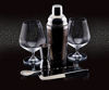 Picture of Barcraft Luxury 6 Piece Gin Glasses and Cocktail Shaker Making Kit Set