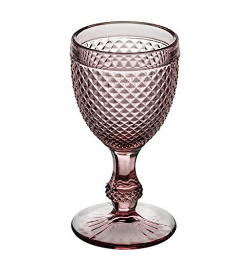 Picture of Set With 4 Water Goblets Pink-Bicos