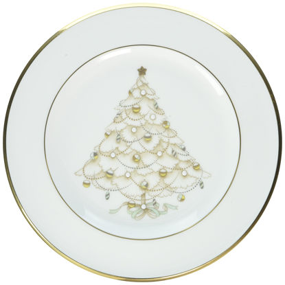 Picture of Noritake Palace Christmas Gold Holiday Accent Plate