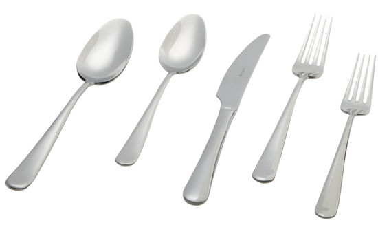 Picture of Herdmar"Luxor" 18/10 Stainless Steel 5-Piece Placesetting, with Mirror Finish