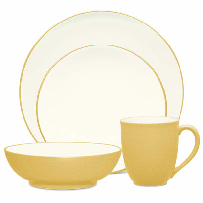 Picture of Noritake Colorwave Mustard 4-Piece Place Setting