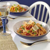 Picture of Denby Imperial Blue 4 Piece Pasta Bowl Set, Stone, 9.5 x 23 x 23 cm