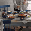 Picture of Denby Imperial Blue 4 Piece Pasta Bowl Set, Stone, 9.5 x 23 x 23 cm