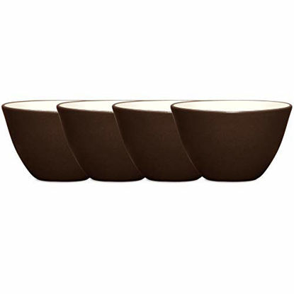 Picture of Noritake 4-Inch Colorwave Bowl, Chocolate, Set of 4