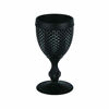 Picture of Vista Alegre Bicos Frosted Black Goblet 2 Pieces Set Boxed