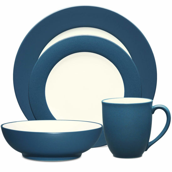 Picture of Noritake 4-Piece Colorwave Place Setting, Blue