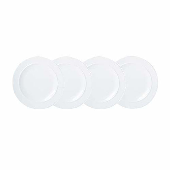 Picture of White By Denby 4 Piece Medium Plate Set