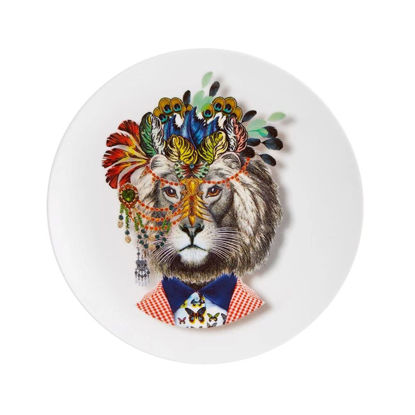 Picture of Vista Alegre Love Who You Want Christian Lacroix Dessert Plate - Indilion