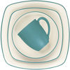 Picture of Noritake Colorwave Turquoise 4-Piece Place Setting, Square Shape