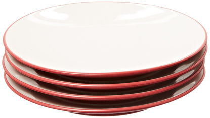 Picture of Noritake Colorwave Raspberry Mini Plates, 6-1/4-inch, Set of 4