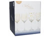 Picture of Mikasa Wine Glasses, 4 Count (Pack of 1), Gold