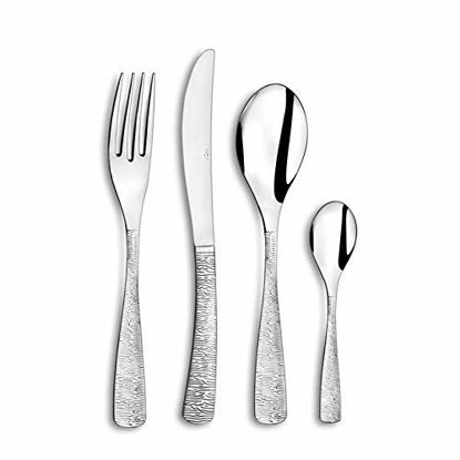 Picture of Amefa 7437459 - Set 24 Cutlery INOX Ethnic, Grey, 26 x 14 x 8 cm