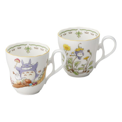 Picture of Noritake X Studio Ghibli Neighbor Totoro Pair Mug Cup TP97855/4924-37