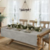 Picture of Villeroy and Boch La Classica 70"x96" Oblong Tablecloth, 70" W x 96" L, Metallic Silver Gray