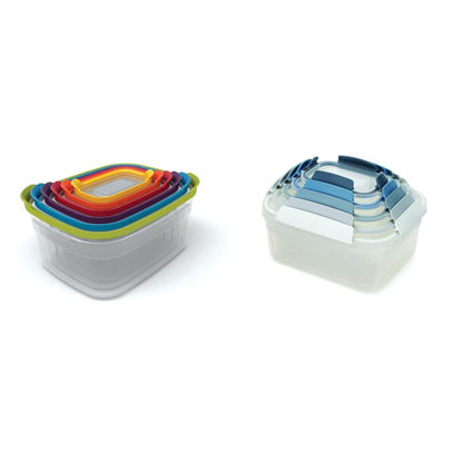 Joseph Joseph 10pc Nest Lock Food Storage Container Set Rainbow