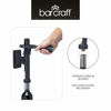 Picture of BarCraft Deluxe Metal Wall-Mounted Corkscrew Bottle Opener, 31.5 x 6.5 x 26 cm (12.5" x 2.5" x 10.5") - Black