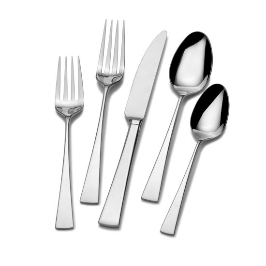 Picture of Mikasa 5100238 Lucia 20-Piece 18/10 Stainless Steel Flatware Set , Service for 4