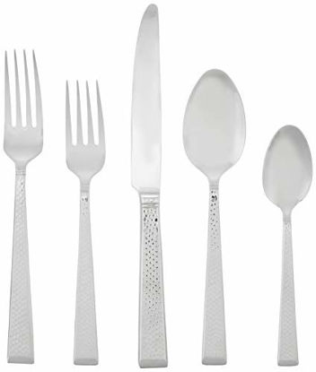 Picture of Mikasa Kyler Flatware Set, 20-Piece, Service for 4, Stainless Steel