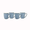 Picture of Denby 381048918 Elements 4 Piece Coffee/Beaker Mug Set, Blue