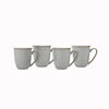 Picture of Denby 380048918 Elements 4 Piece Coffee/Beaker Mug Set, Grey