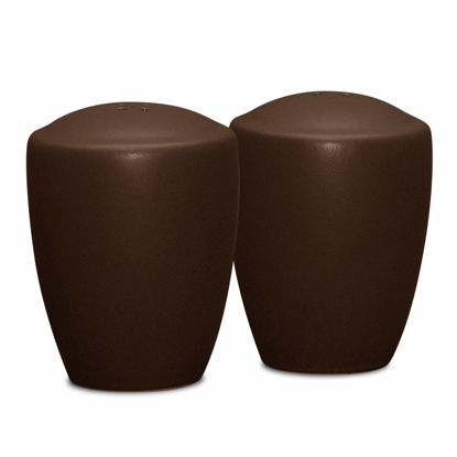 Picture of Noritake Colorware Salt and Pepper Shakers, Chocolate