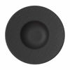 Picture of Villeroy & Boch Manufacture Rock Pasta Plate, 11.5 in, Black/Gray