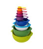 Picture of Joseph Joseph Nest 9 Nesting Bowls Set with Mixing Bowls Measuring Cups Sieve Colander, 9-Piece, Multicolored