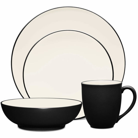 Picture of Noritake Colorwave Graphite - 4 piece place setting