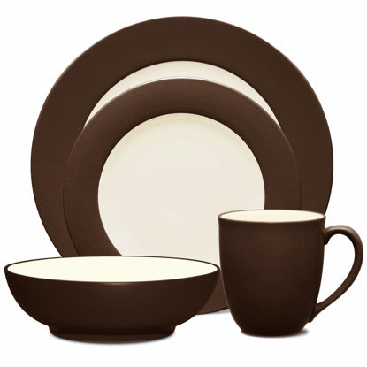 Picture of Noritake 4-Piece Colorwave Place Setting, Chocolate