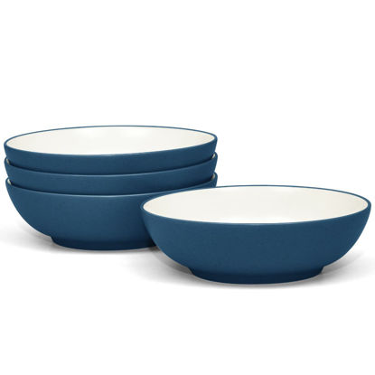 Picture of Noritake Colorwave Blue Bowl, Soup/Cereal, 7", 22 oz., Set of 4 in Blue