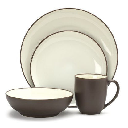 Picture of Noritake Colorwave Chocolate 4-Piece Place Setting