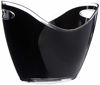 Picture of Bar Craft Black Acrylic Drinks Pail/Cooler