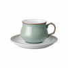 Picture of Denby Regency Green 4 Piece Tea/Coffee Cup and Saucer Set