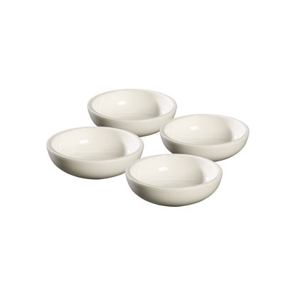 Picture of BBQ Passion Dip Bowl Set of 4 by Villeroy & Boch - Premium Porcelain - Made in Germany - Dishwasher and Microwave Safe - 5 Inches