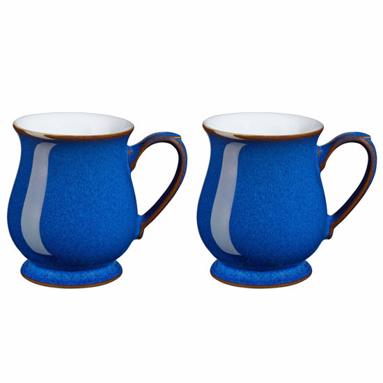 Picture of Denby 1048819 Imperial Blue 2 Piece Craftsman Mug Set