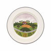 Picture of Villeroy & Boch Design Naif Dinner Plate #6-Hunter & Dog, 10.5 in, White/Colorful